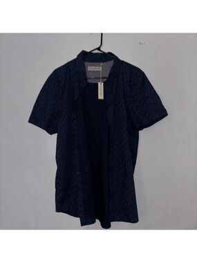 Sovereign Code Navy Blue Short Sleeve Shirt Men’s XL